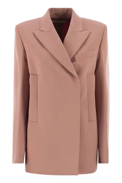 Sportmax Max Mara  "esule" Classic Jacket In Pink