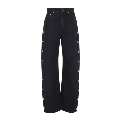 Sportmax Max Mara  Galante Snap Jeans In Black
