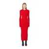 Sportmax Garibo Abito In Maglia In Red