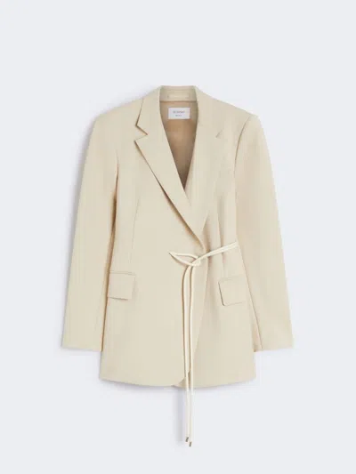 Sportmax Max Mara  Glassa Jacket Beige In White
