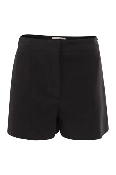 Sportmax Max Mara  Good - Double Shorts In Black