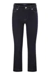 Sportmax Max Mara  Medicea - Perfect Fit Flared Trousers In Blue
