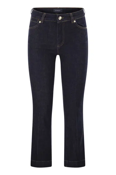 Sportmax Max Mara  Medicea - Perfect Fit Flared Trousers In Blue