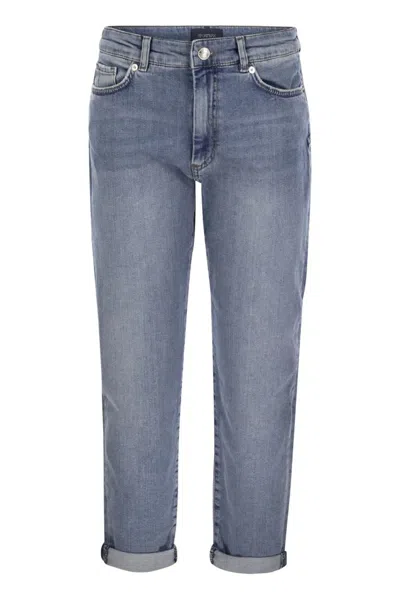 Sportmax Max Mara  Navata - Perfect Fit Denim With Boyfriend Line In Blue
