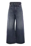 Sportmax Max Mara  Procida Denim Trouser Navy