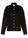 Sportmax Spxarena Tailored Virgin Wool Jacket With Sculpted Silhouette In Black