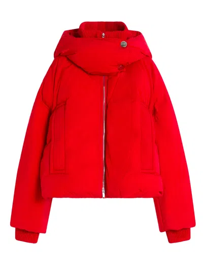 Sportmax Max Mara  Short Drop-proof Down Jacket In Red