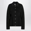 Sportmax Egeo Buttoned Wool Blazer In Black