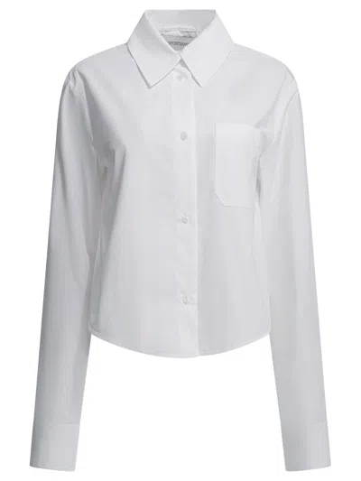 Sportmax Max Mara  Sleek Women's Mini Shirt In White