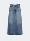 Sportmax Max Mara  Spdangri Denim Trouser Blue In Blue