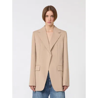Sportmax Max Mara  Spxmela Jacket Beige In Brown