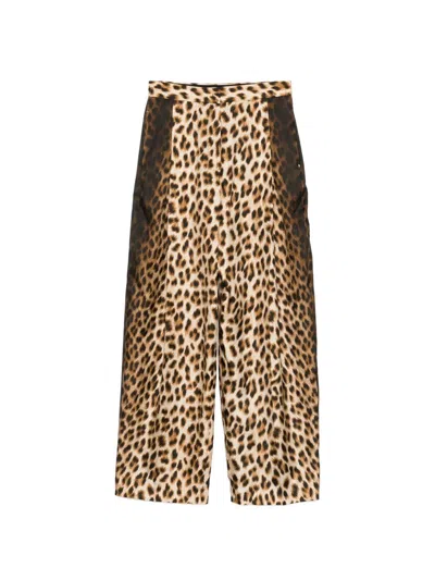 Sportmax Oblo Extra Light Trousers In Multi