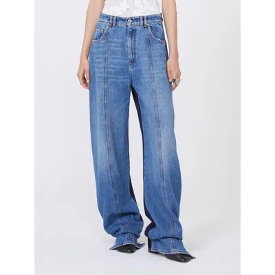 Sportmax Max Mara  Spxquarto Denim Trouser Blue