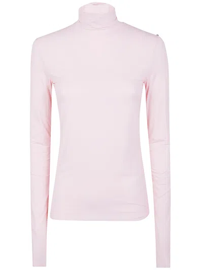 SPORTMAX MAX MARA SPORTMAX "STONE" JERSEY TURTLE NECK SWEATER