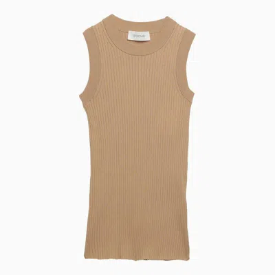 Sportmax T-shirts & Tops In Brown