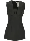 Sportmax Top "ghisa" In Black