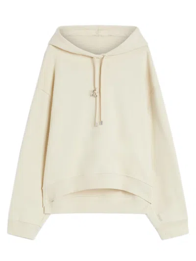 SPORTMAX MAX MARA SPORTMAX URNA SWEATSHIRT WITH LINED HOOD