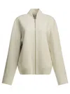 Sportmax Wool Bomber Jacket In Neutral