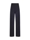 Sportmax Mid-rise Straight Leg Trousers In Multicolor