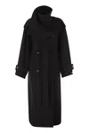 Sportmax Coats In Black