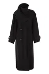 Sportmax Coats In Black