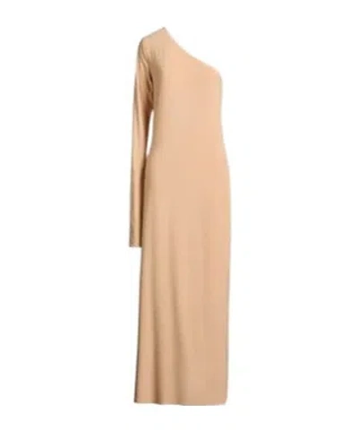 Sportmax Maxi Dresses In Nude
