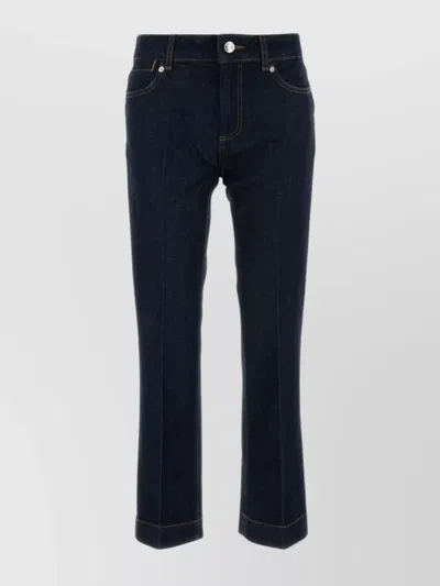 Sportmax Medicea Jeans In Stretch Denim In Blue