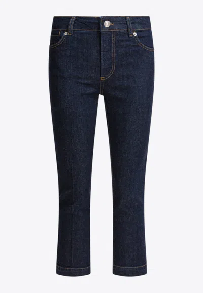 SPORTMAX MEDICIA STRAIGHT-LEG CROPPED JEANS