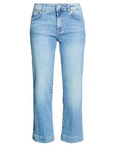 Sportmax Medium Blue Straight-leg Jeans