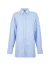 Sportmax Medium-fruit Shirt In Blue