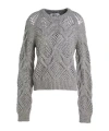 Sportmax Medium-thickness Knit Sweater In Gray