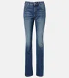 Sportmax Mid-rise Slim Jeans In Blue