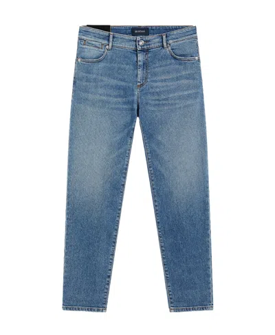 Sportmax Mid-rise Tapered Jeans In Blue