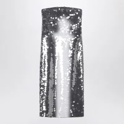 Sportmax Midi Dress With Gradient Sequin Effect