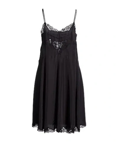 Sportmax Midi Dresses In Black