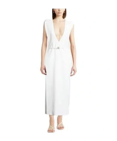 Sportmax Midi Dresses In White