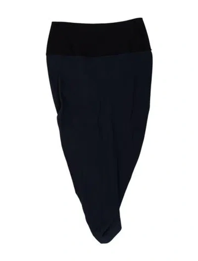 Pre-owned Sportmax Midi Length Skirt In Blue