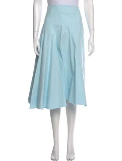Pre-owned Sportmax Midi Length Skirt In Blue