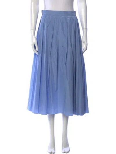 Pre-owned Sportmax Midi Length Skirt In Blue