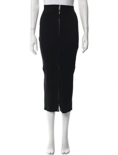 Pre-owned Sportmax Midi Length Skirt In Blue