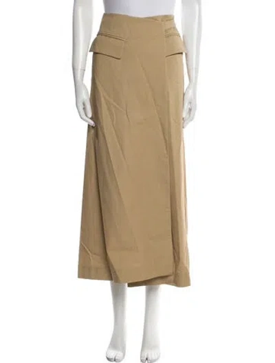 Pre-owned Sportmax Midi Length Skirt In Neutral
