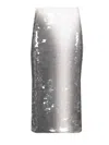 Sportmax Midi Sequin Skirt In Multi