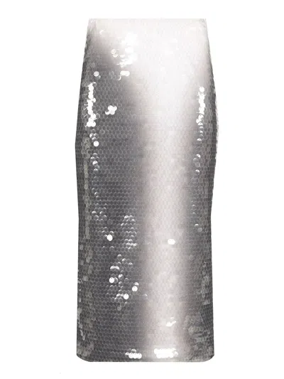 Sportmax Midi Sequin Skirt Skirts Black