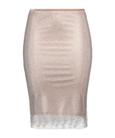 Sportmax Midi Skirts In Nude