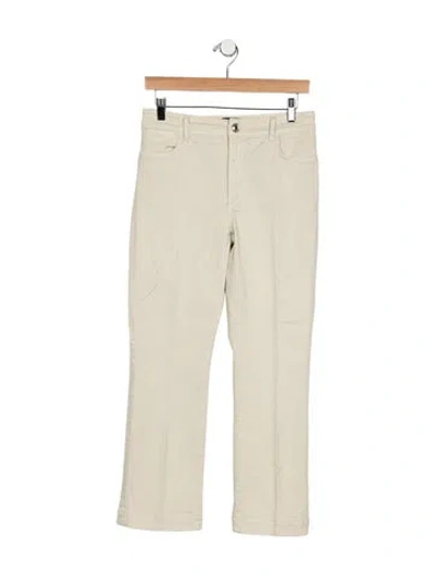 Pre-owned Sportmax Mid-rise Straight Leg Jeans In Grey
