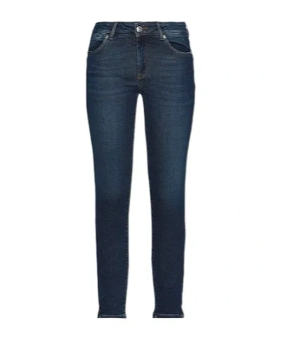 Sportmax Mid-waisted Skinny Jeans In Blue