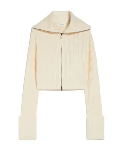 Sportmax Mini Cardigan In Nude