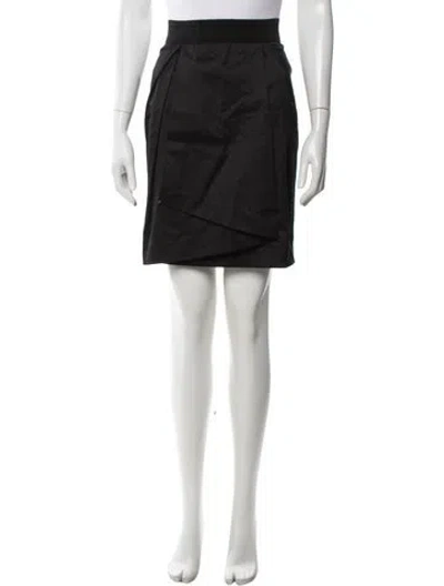 Pre-owned Sportmax Mini Skirt In Black