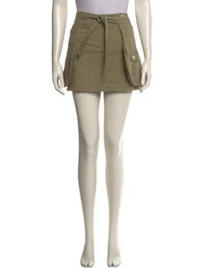 Pre-owned Sportmax Mini Skirt In Neutral