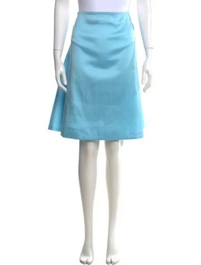 Pre-owned Sportmax Mini Skirt W/ Tags In Blue